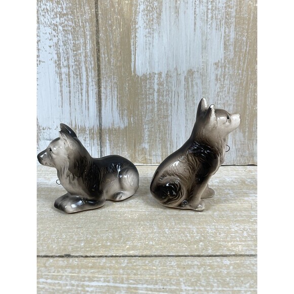 Vintage Bone China Porcelain Puppy Dogs Lot of 2 - Picture 2 of 9